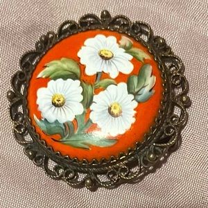 Vintage Ukrainian 1970's Brooch Pin